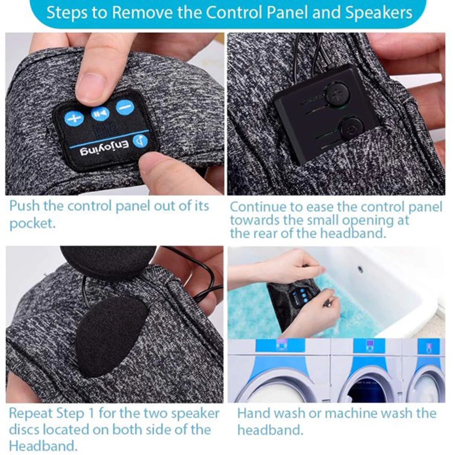 JXR True Wireless Bluetooth 5.2 On-Ear Headphone, Gray